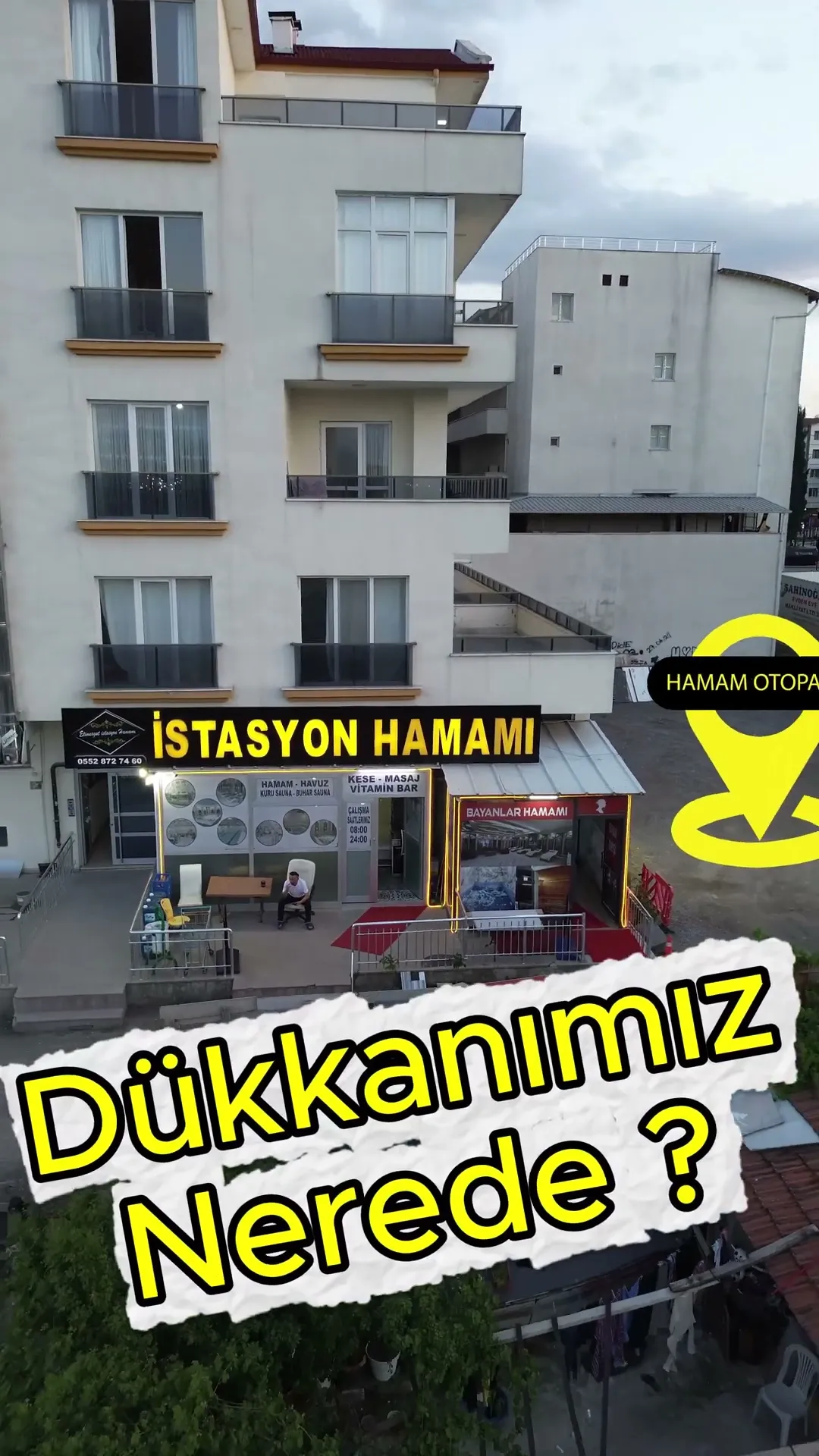 İstasyon Hamamı Tanıtım Çekimi
